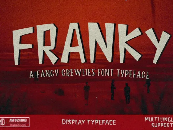 Franky Display font