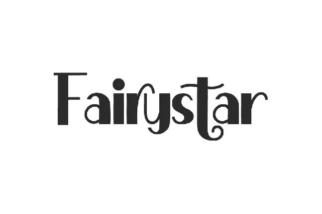 Fairystar font