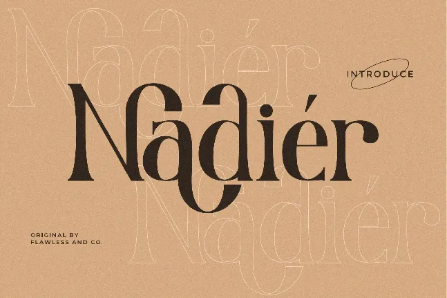 Nadier font