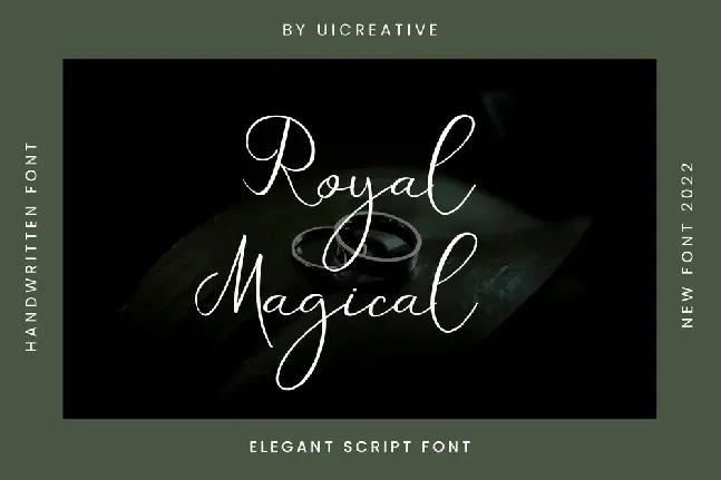 RoyalMagical font