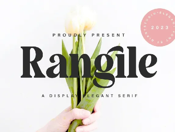 Rangile font