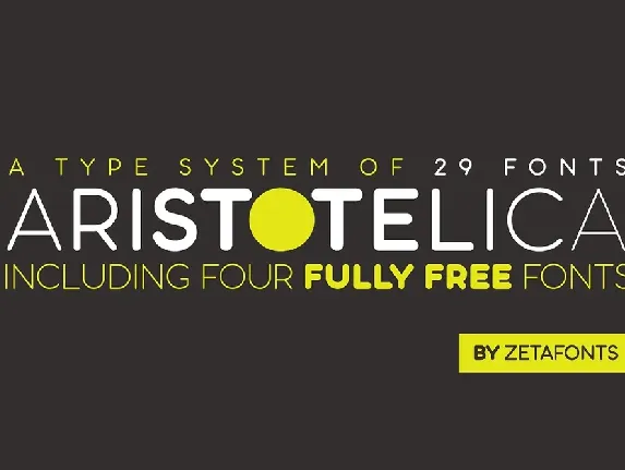 Aristotelica Sans Family font