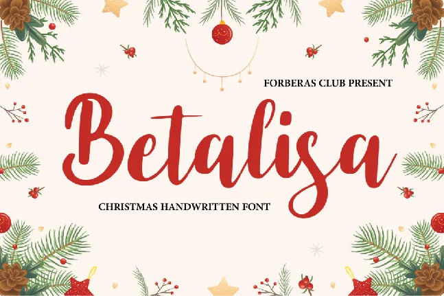 Betalisa font