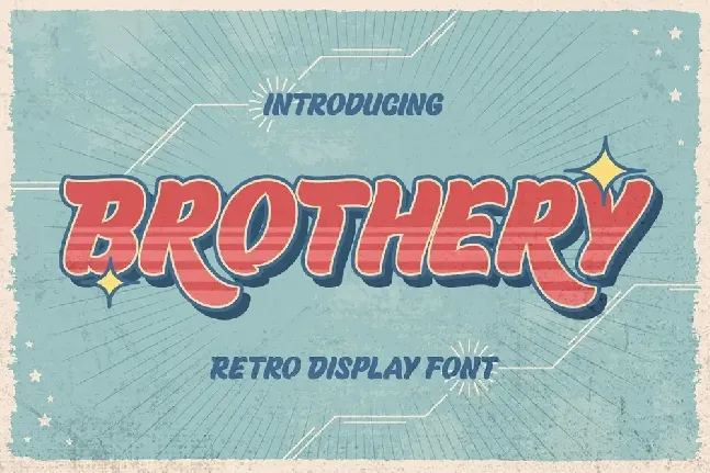 Brothery font