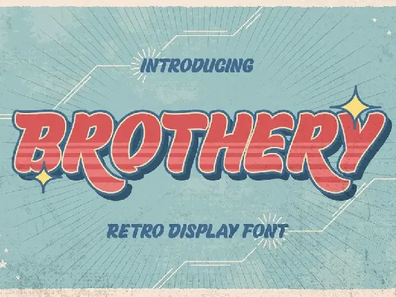 Brothery font