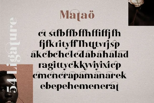 MataÃ¶ Serif font