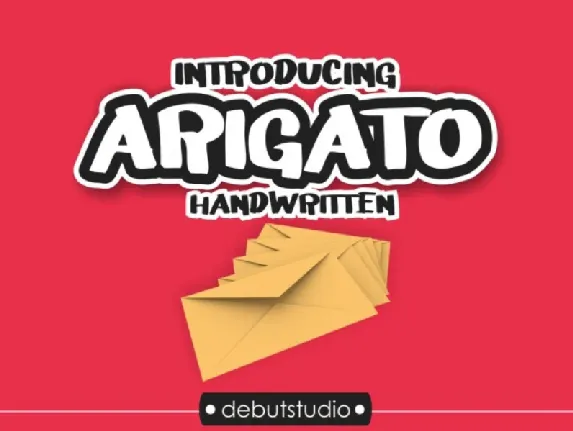 Arigato Free font