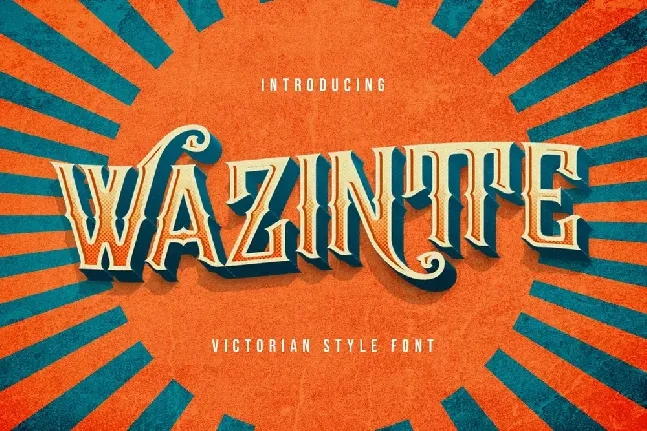 Wazintte font