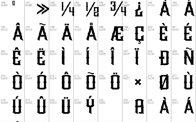 Wazintte font