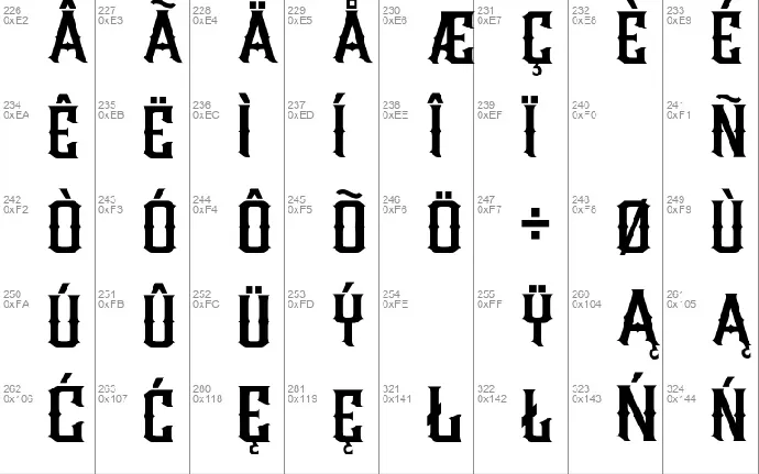 Wazintte font