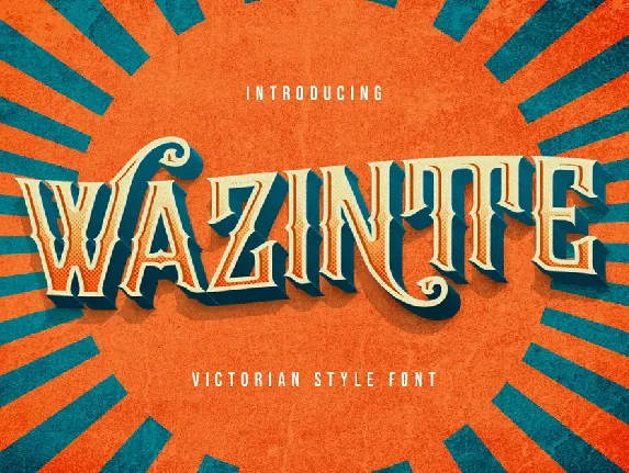 Wazintte font