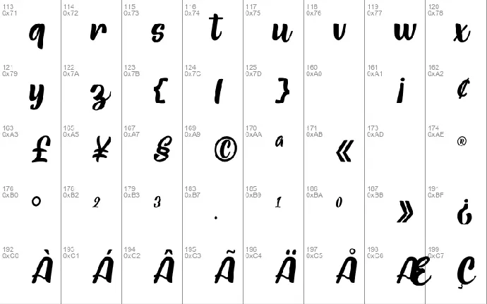 Madino font