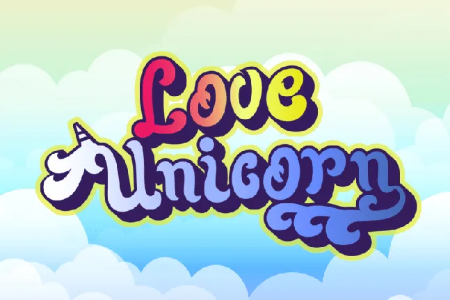 Glunicorn font