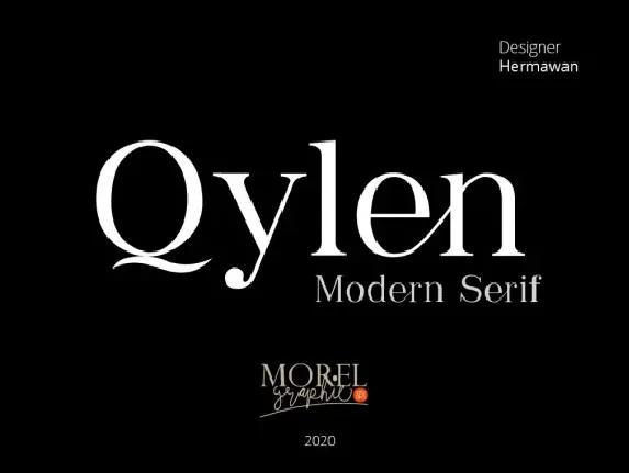 Qylen Modern Serif font