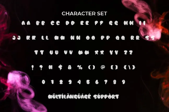 Smoke Bomb Demo font