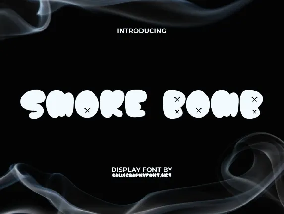 Smoke Bomb Demo font