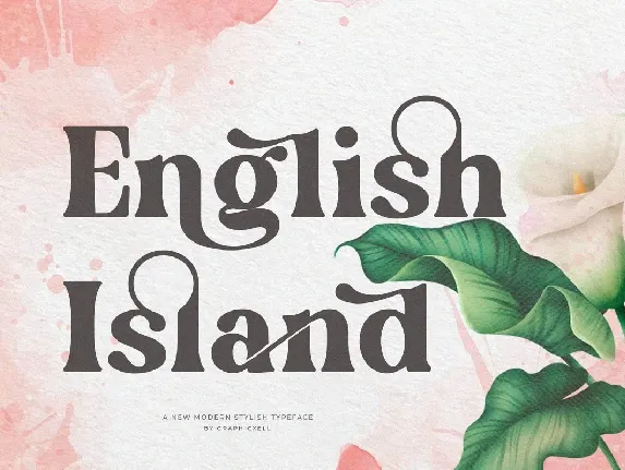 English Island font