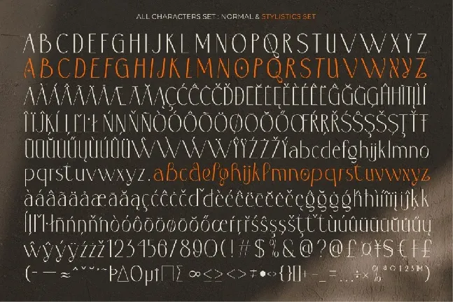 Galgadote font