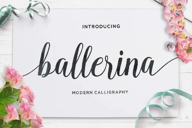 Ballerina font