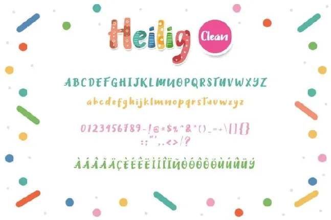 Heilig font