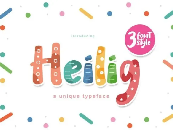 Heilig font