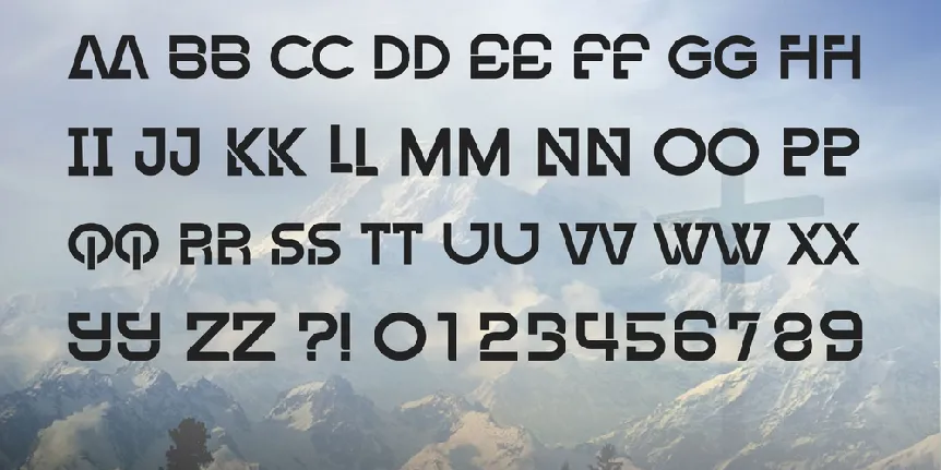 Disorder font