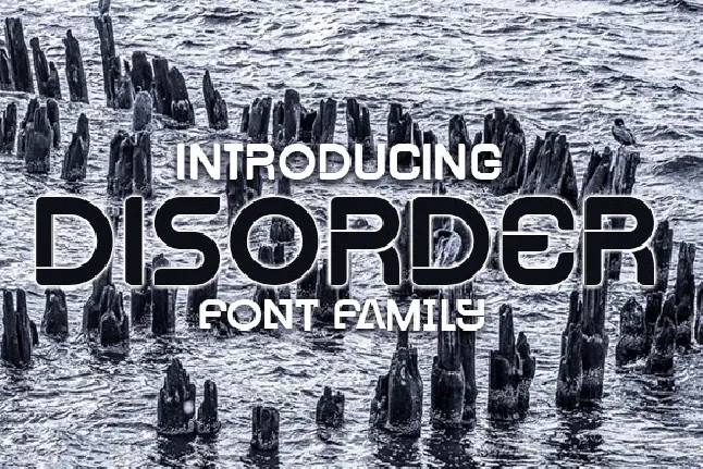 Disorder font