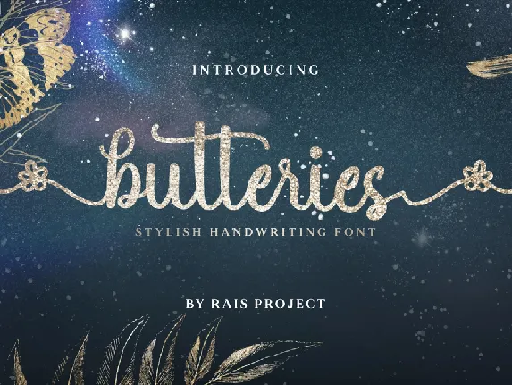 Butteries Demo font