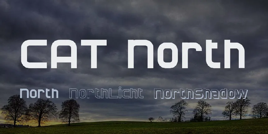 CAT North font