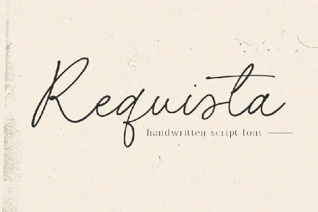 Requista font