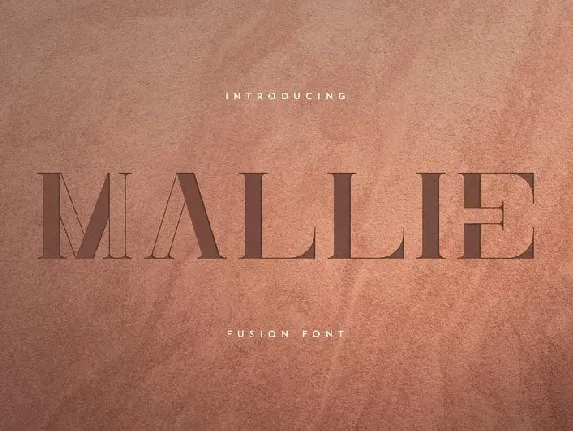 Mallie font