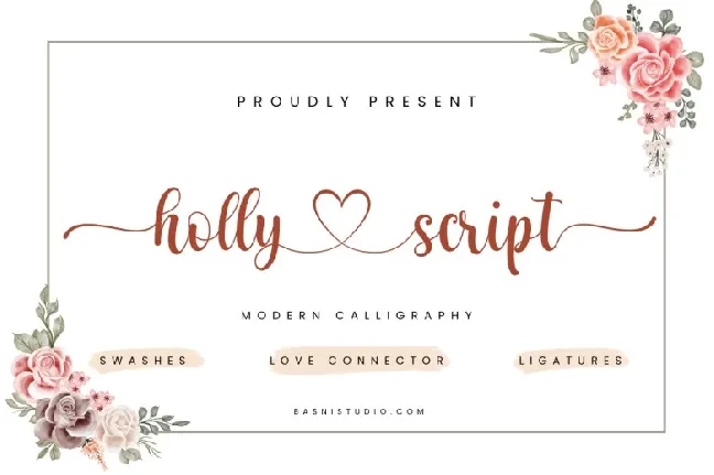 Holly Script font