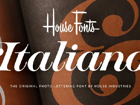 Plinc Italiano font