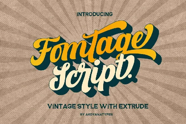 Fomtage font