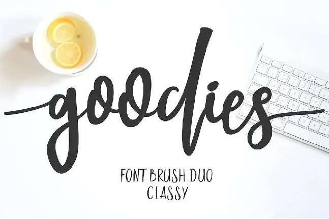 Goodies font