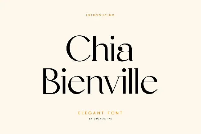 ChiaBianville font