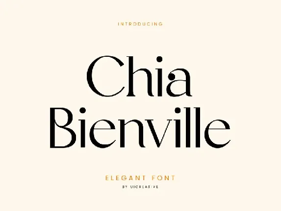 ChiaBianville font