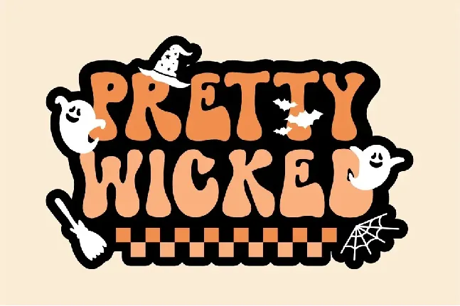 Spooky Retro font