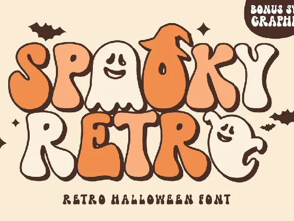 Spooky Retro font