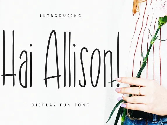 Hai Allison font