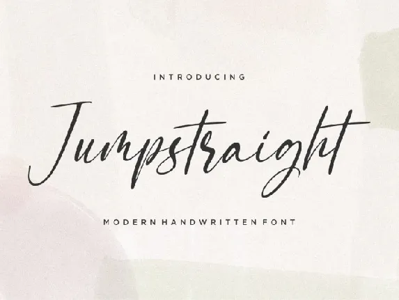 Jumpstraight font