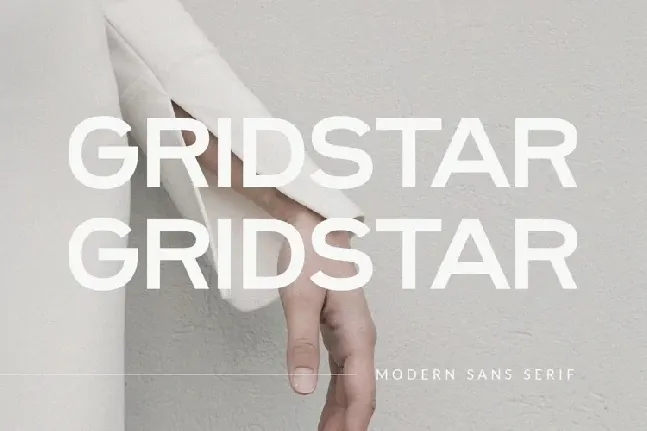 Gridstar font