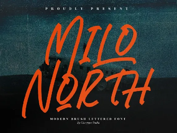 Milo North font