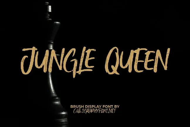 Jungle Queen font