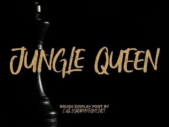 Jungle Queen font