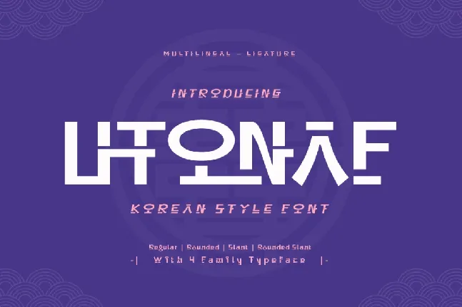 UTONAF Trial font