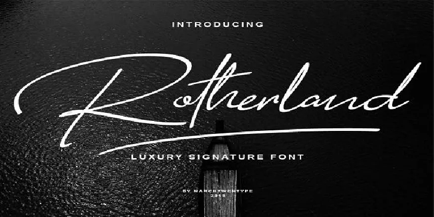 Rotherland font