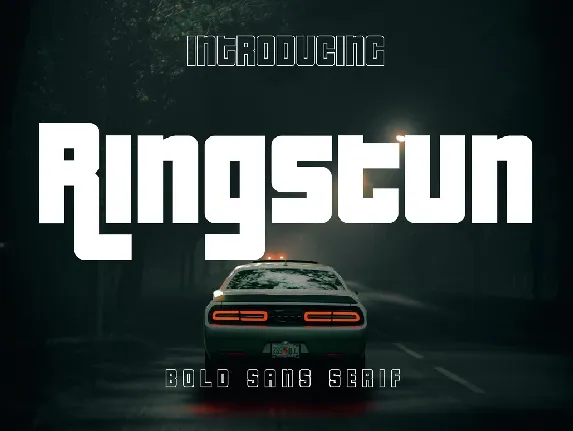 Ringstun font