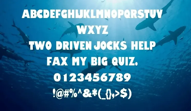 Jaws font