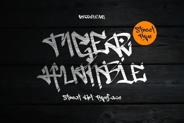 Tiger Humble font